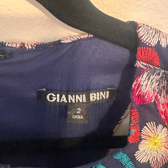 Gianni Bini Embroidered Floral Dress - Multicolor - Picture 2 of 4
